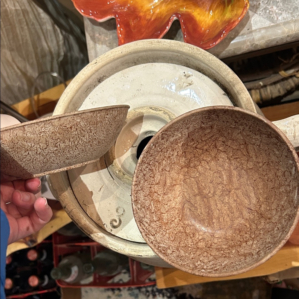 Rustic Brown Ceramic Bowls